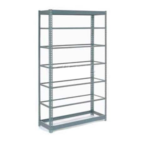 Heavy Duty Shelving 48W X 18D X 84H With 7 Shelves, No Deck, Gray